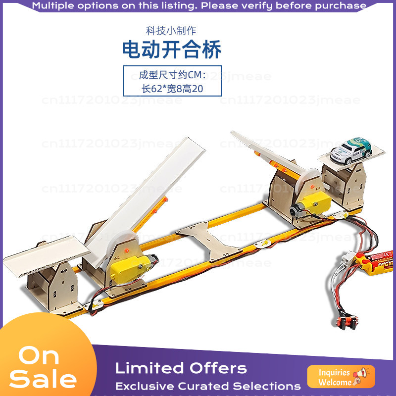 Science Kit - Electric Opening Lifting Bridge DIY Model