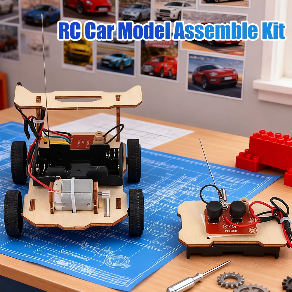 DIY RC Car Model Assemble Kit  - đánh giá và giá Science Project Kit