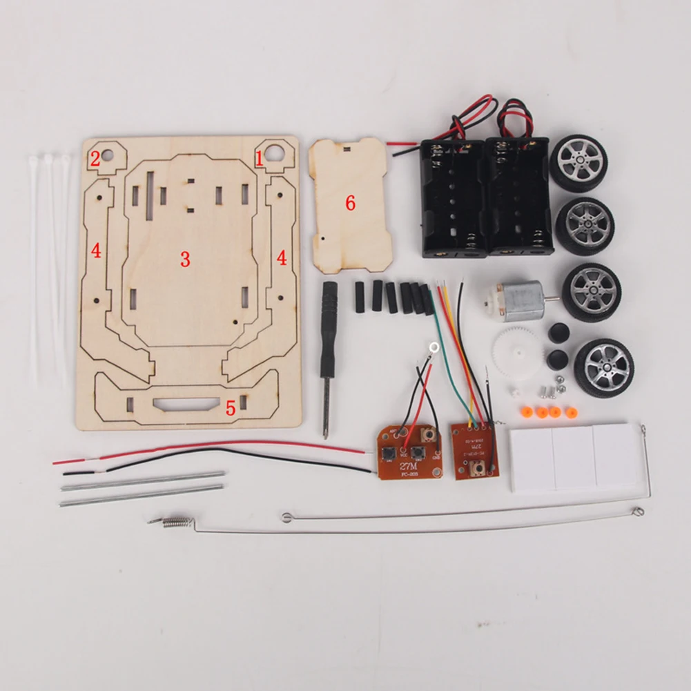 DIY RC Car Model Assemble Kit  - đánh giá và giá Science Project Kit